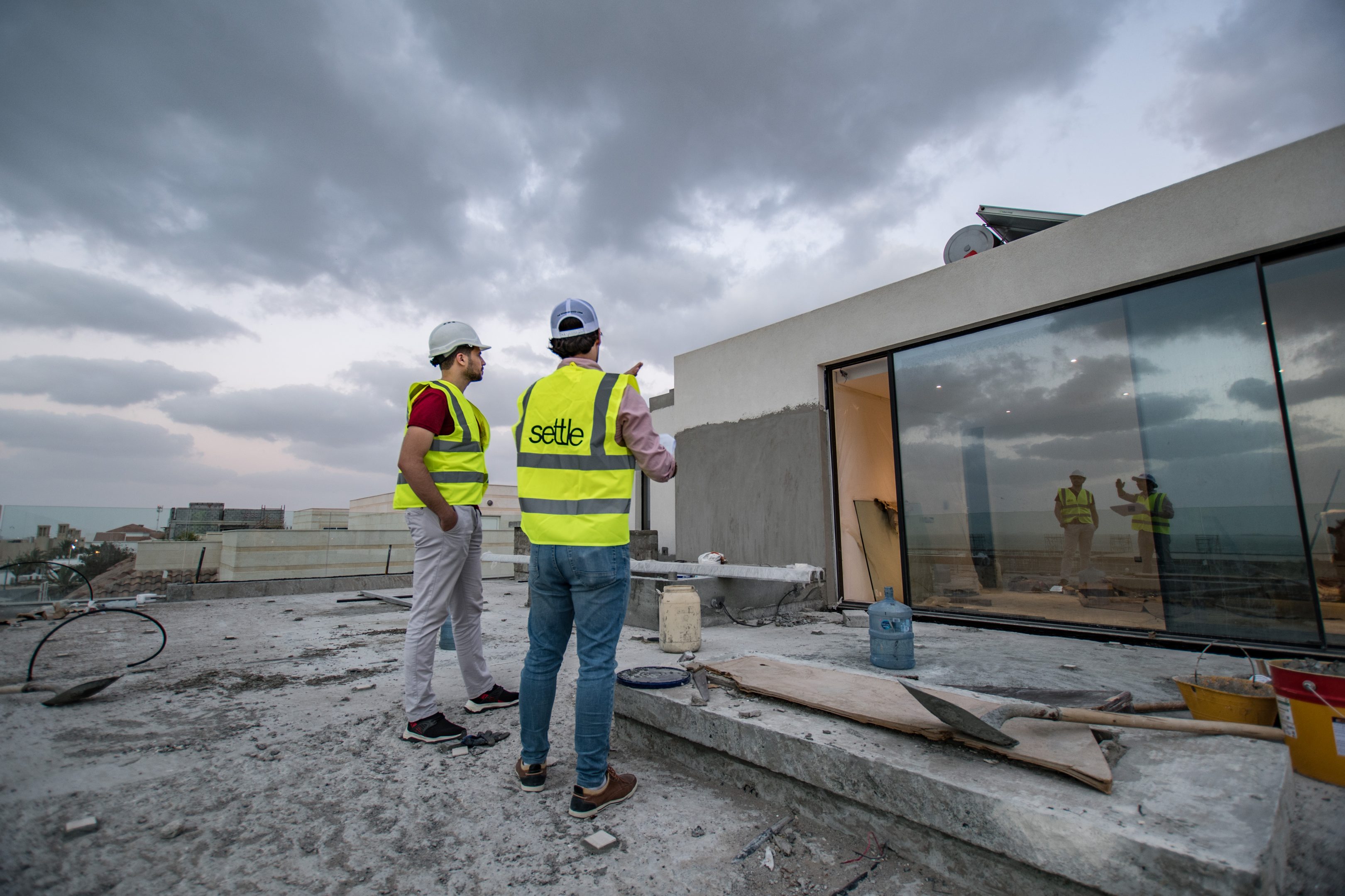 Dubai Villa Roof Construction