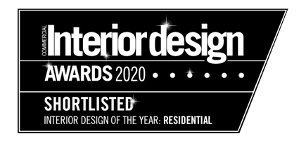 SL Logos Settle was shortlisted for Interior Design Awards 2020 as Interior Design of the Year - Residential