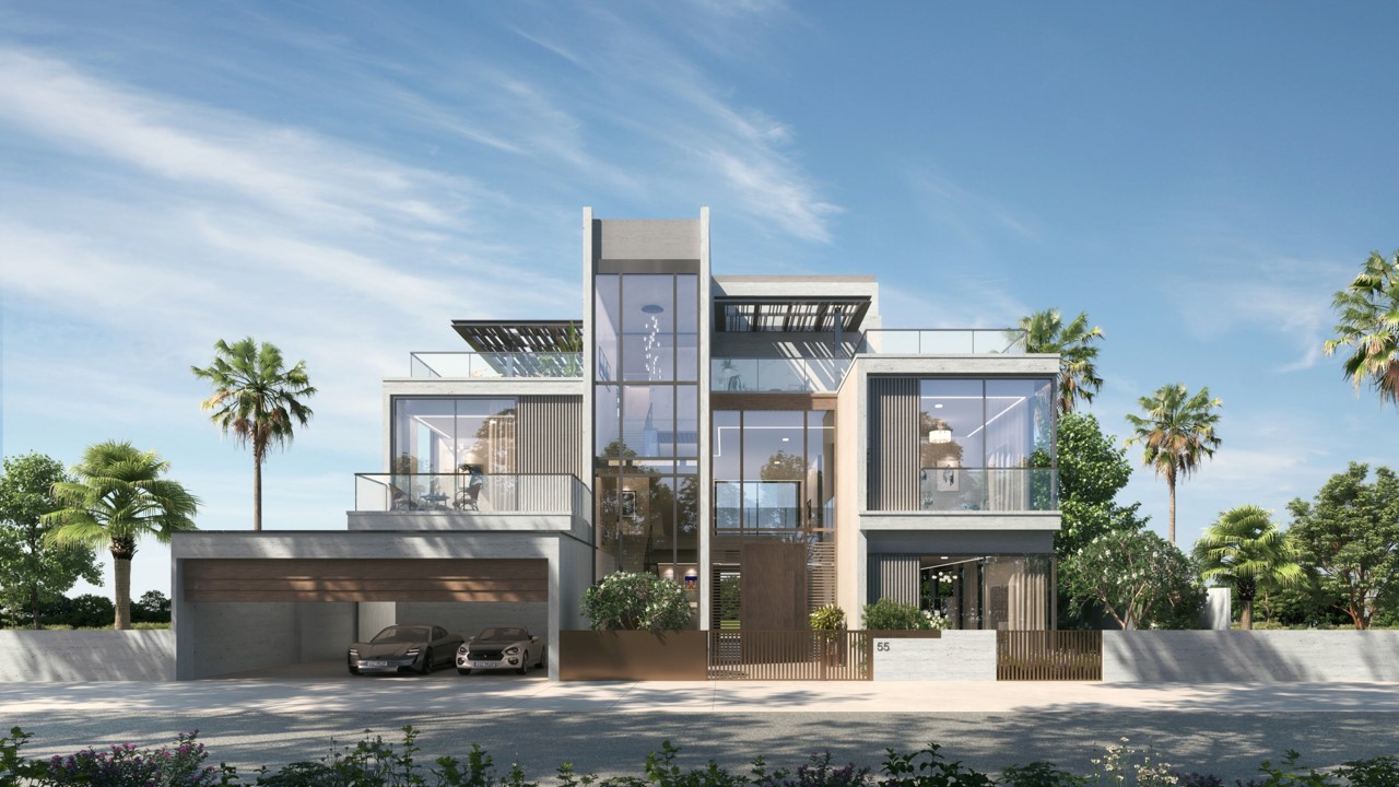 EXTERIOR 1 Aaltovilla Dubai South Villas by Settle Architects